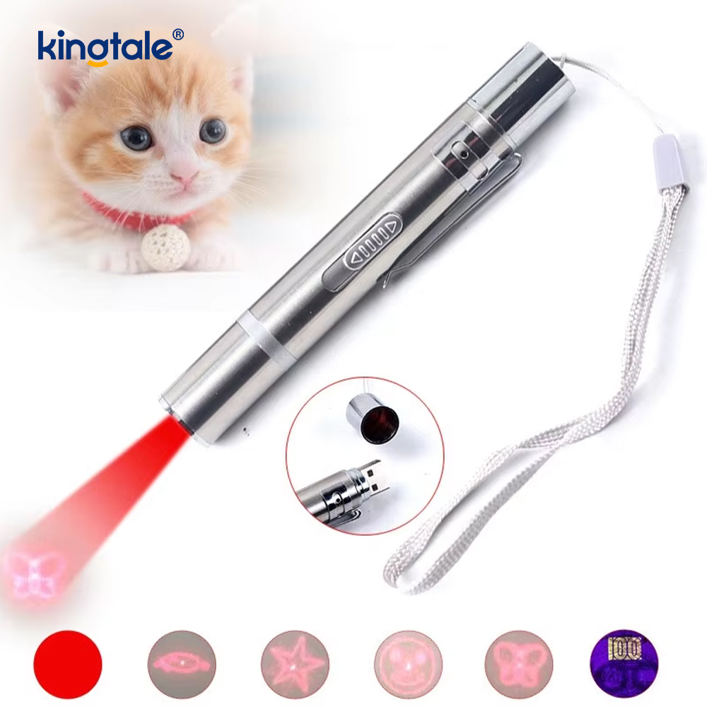 USB-aufladbares Laser-Katzenspielzeug