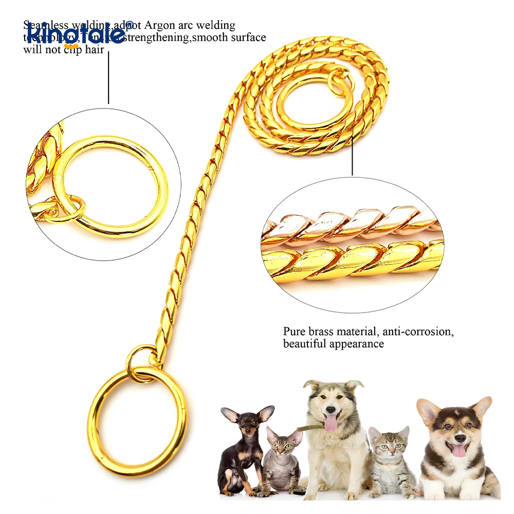 Galvanisierte goldene Schlangenkette
