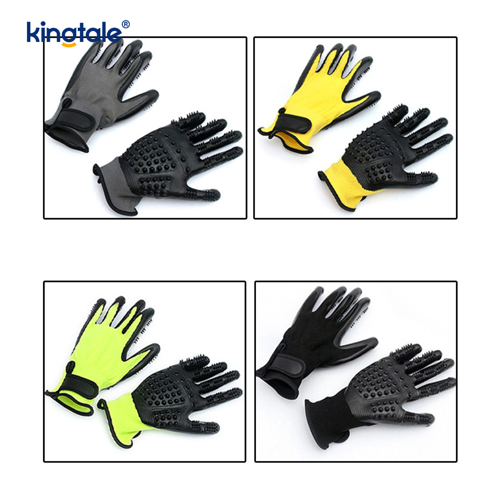 Tierhaarentferner-Handschuh, sanfter Fellpflege-Handschuh, Bürsten-Enthaarungshandschuh