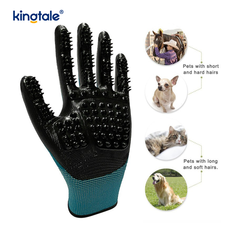 Tierhaarentferner-Handschuh, sanfter Fellpflege-Handschuh, Bürsten-Enthaarungshandschuh