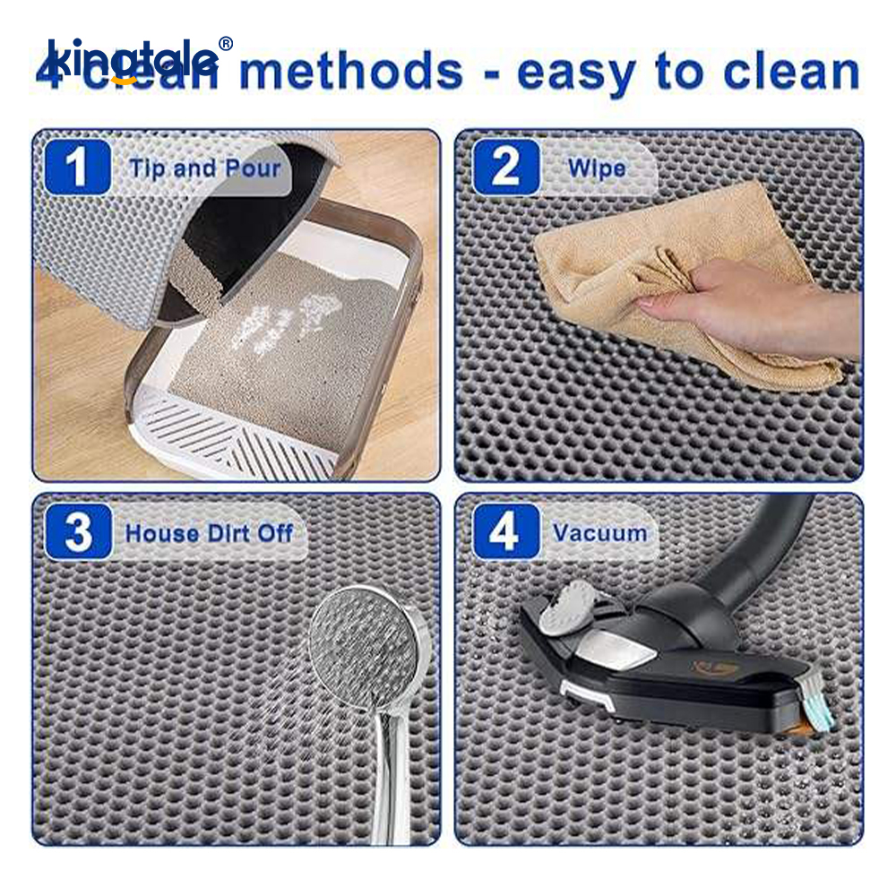 Upgrade der Katzenstreumatte auf die wasserdichte, auslaufsichere Rückseite