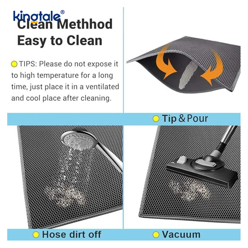 Upgrade der Katzenstreumatte auf die wasserdichte, auslaufsichere Rückseite