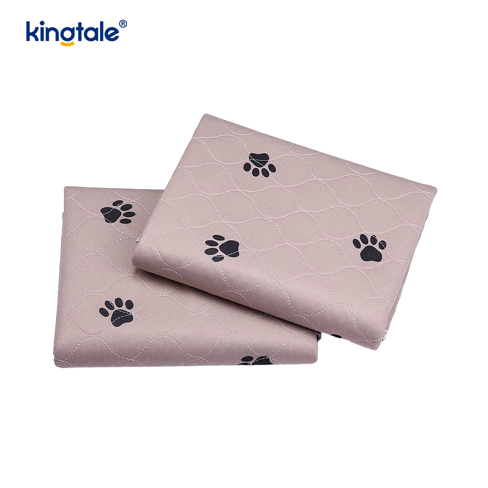 Haustier-Wickelunterlage, wiederverwendbare Hundematte für den Boden, rutschfeste, waschbare Pee-Pads für Hunde