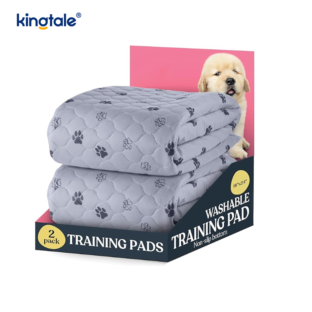Haustier-Wickelunterlage, wiederverwendbare Hundematte für den Boden, rutschfeste, waschbare Pee-Pads für Hunde