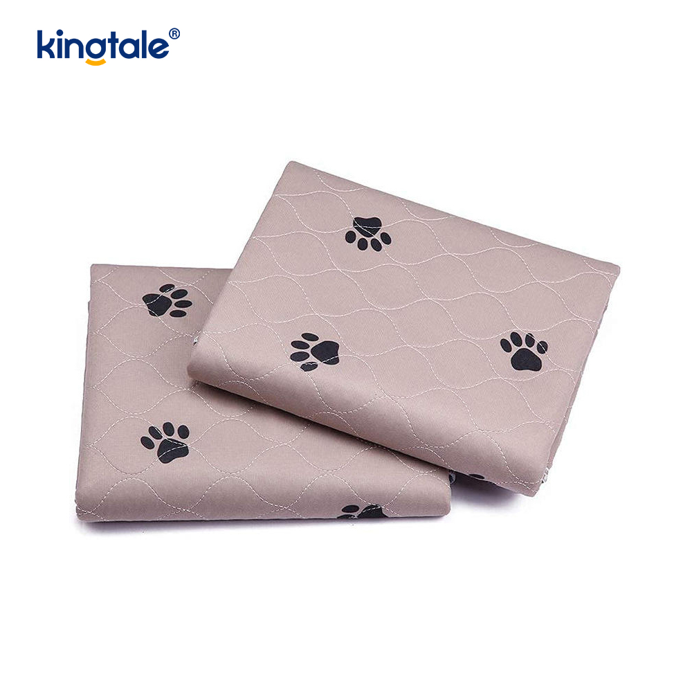 Haustier-Wickelunterlage, wiederverwendbare Hundematte für den Boden, rutschfeste, waschbare Pee-Pads für Hunde
