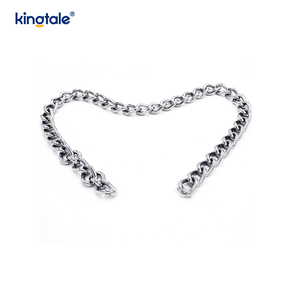 Metall-Trainingshalsband für Hunde, Slip-P-Kette, schwere Kette für Hunde