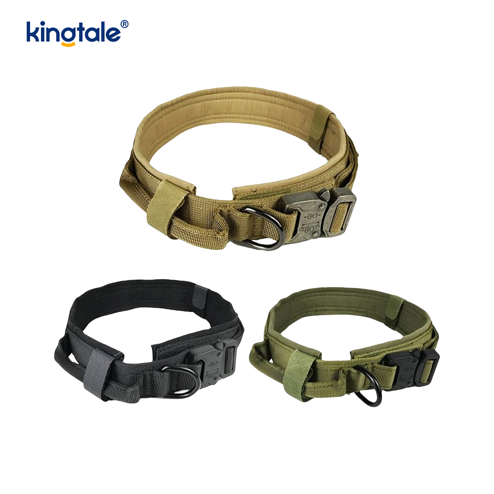 Metallschnallengürtel, Hundehalsband, strapazierfähig, Hundehalsband, robust