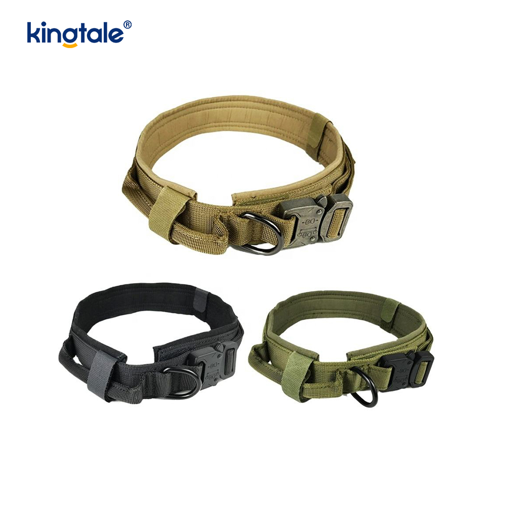Metallschnallengürtel, Hundehalsband, strapazierfähig, Hundehalsband, robust