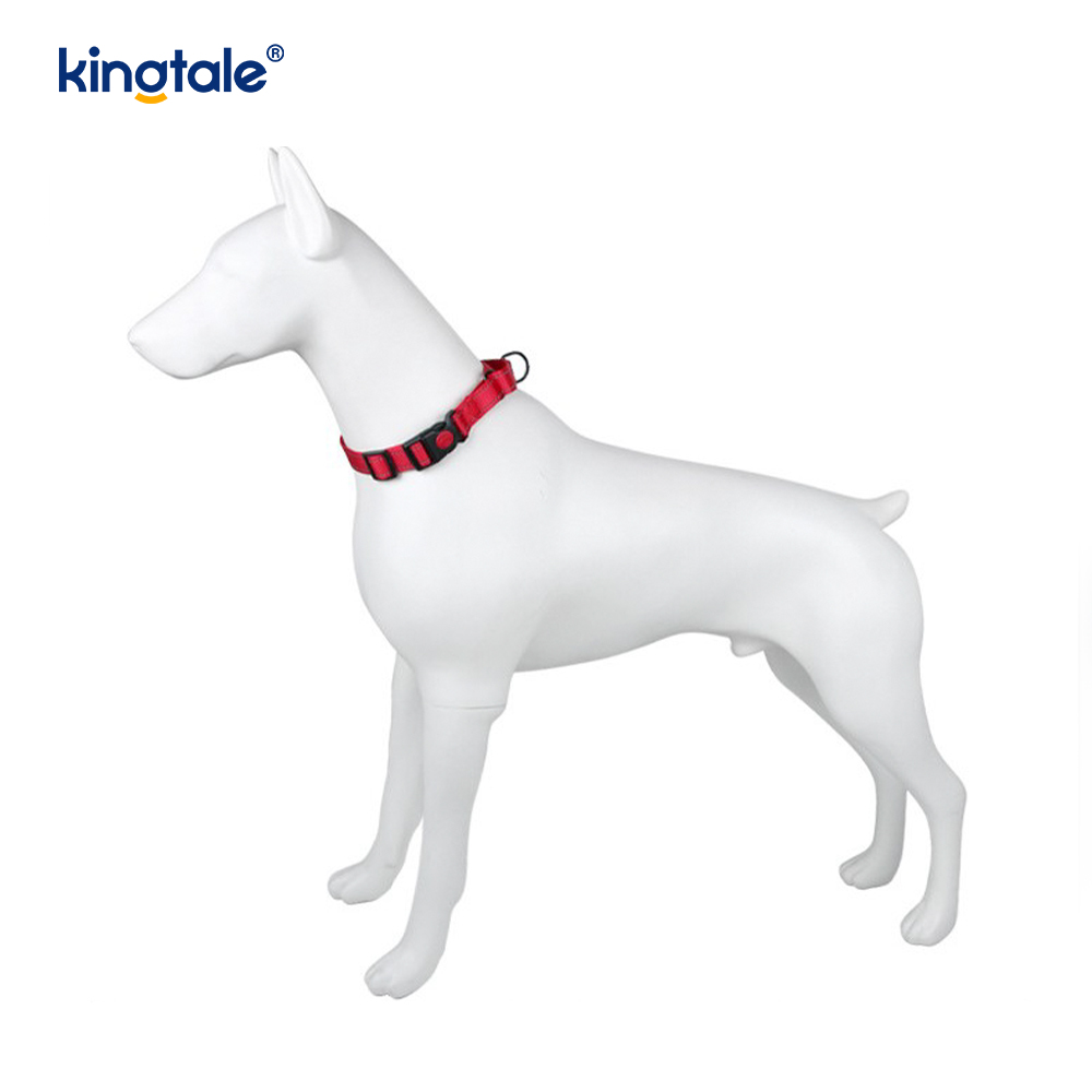 Kein Ziehen, reflektierendes, verstellbares Nylon-Martingale-Hundehalsband für kleine, mittelgroße und große Hunde