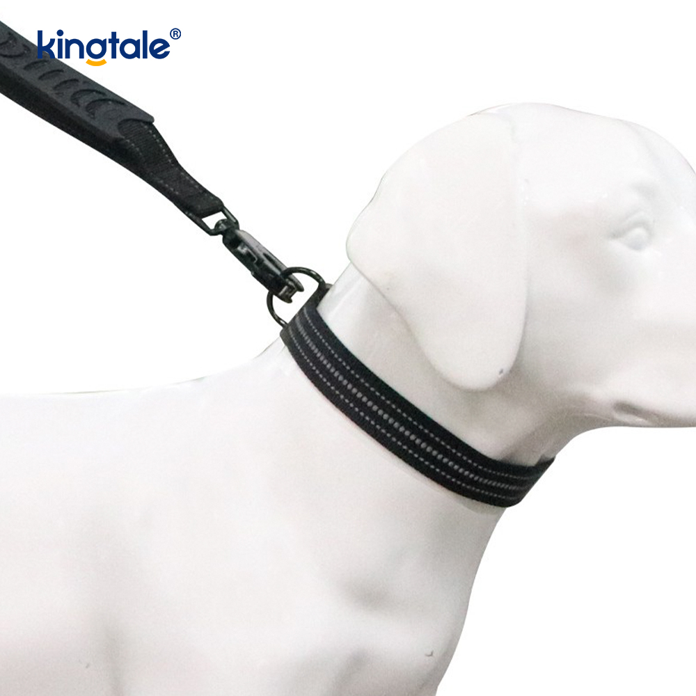 Reflektierendes, robustes taktisches Hundehalsband, kein Ziehen, Bungee-Leine