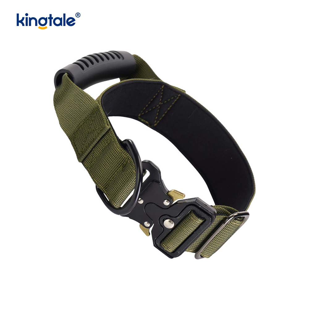 Taktischer Trainingsgriff aus Nylon und Schnellverschluss-Kragen mit Metallschnalle