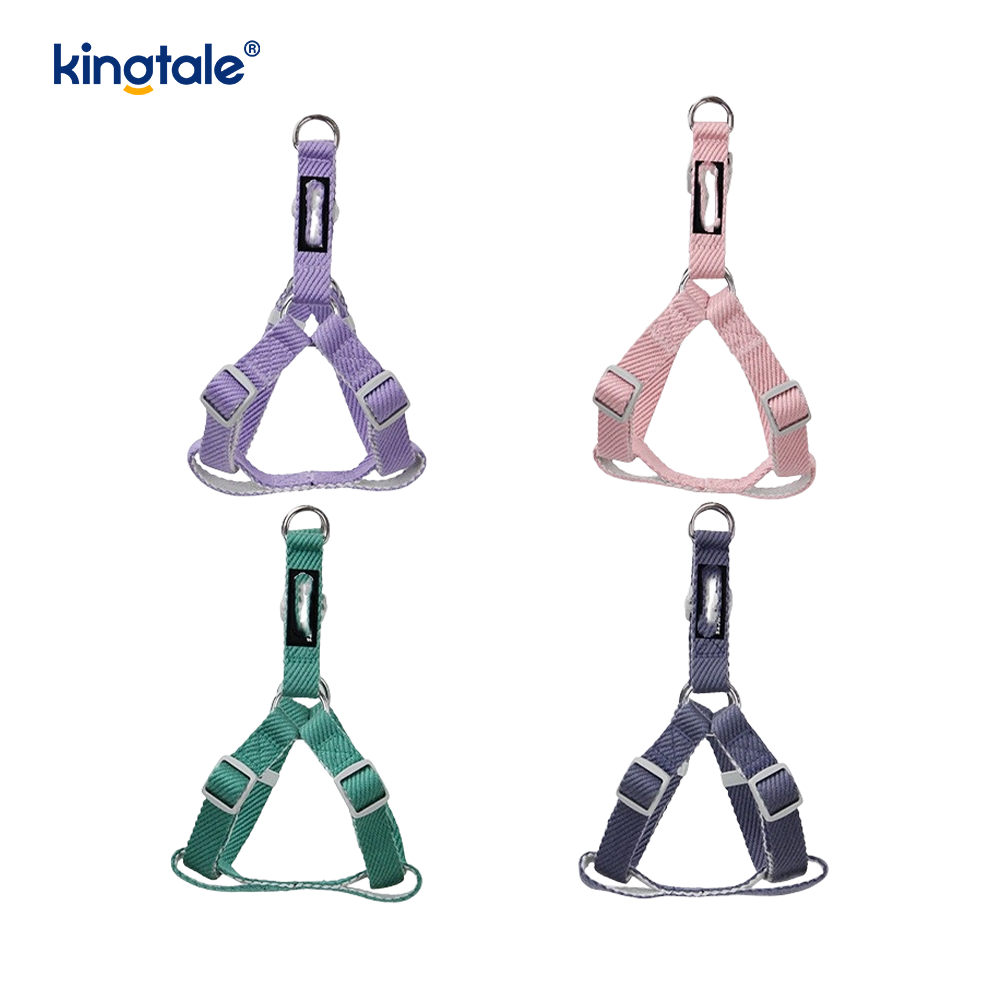 Personalisiertes OEM/ODM-Druckmuster-Hundegeschirr-Halsband-Leine-Set