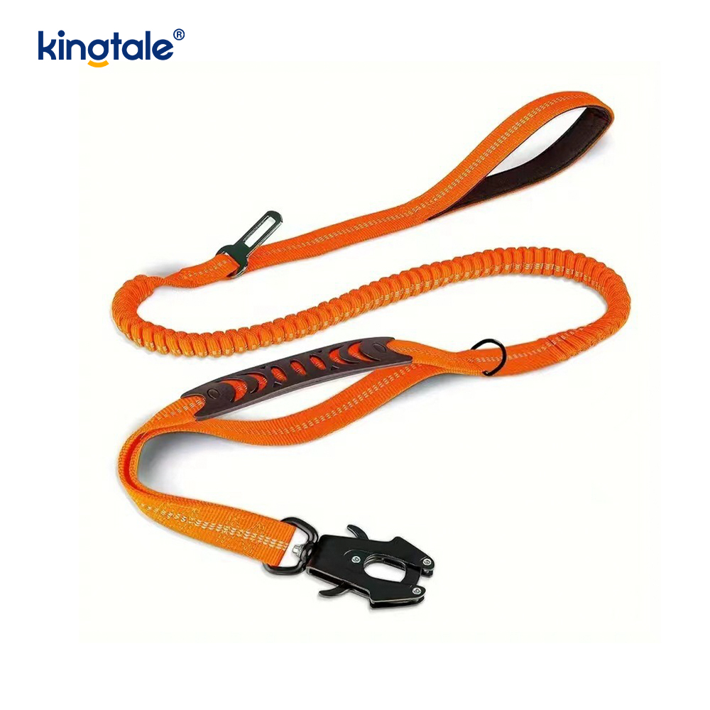 4-in-1-Hochleistungs-Hundeleine mit Autosicherheitsgurt und weich gepolstertem Griff 4-in-1-Hochleistungs-Hundeleine mit Autosicherheitsgurt und weich gepolstertem Griff