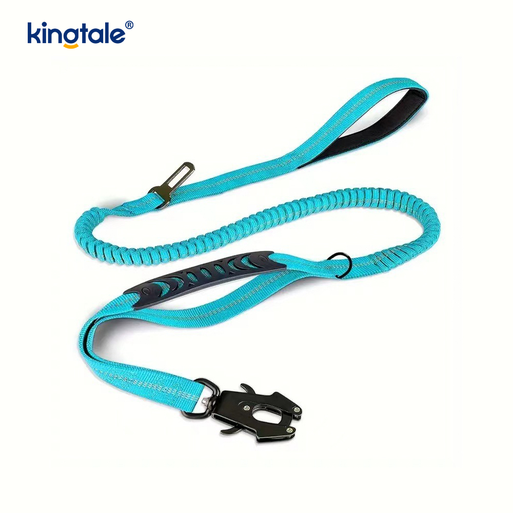 4-in-1-Hochleistungs-Hundeleine mit Autosicherheitsgurt und weich gepolstertem Griff 4-in-1-Hochleistungs-Hundeleine mit Autosicherheitsgurt und weich gepolstertem Griff