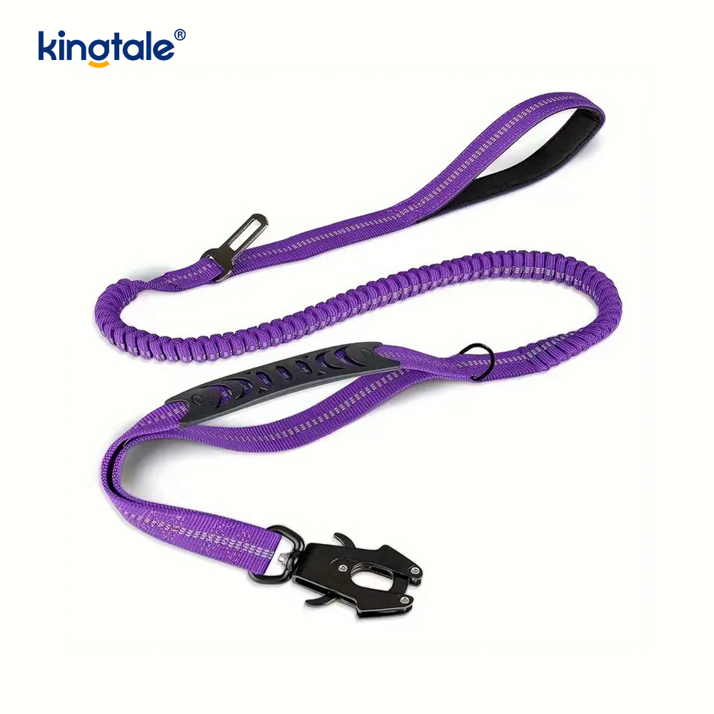 4-in-1-Hochleistungs-Hundeleine mit Autosicherheitsgurt und weich gepolstertem Griff 4-in-1-Hochleistungs-Hundeleine mit Autosicherheitsgurt und weich gepolstertem Griff