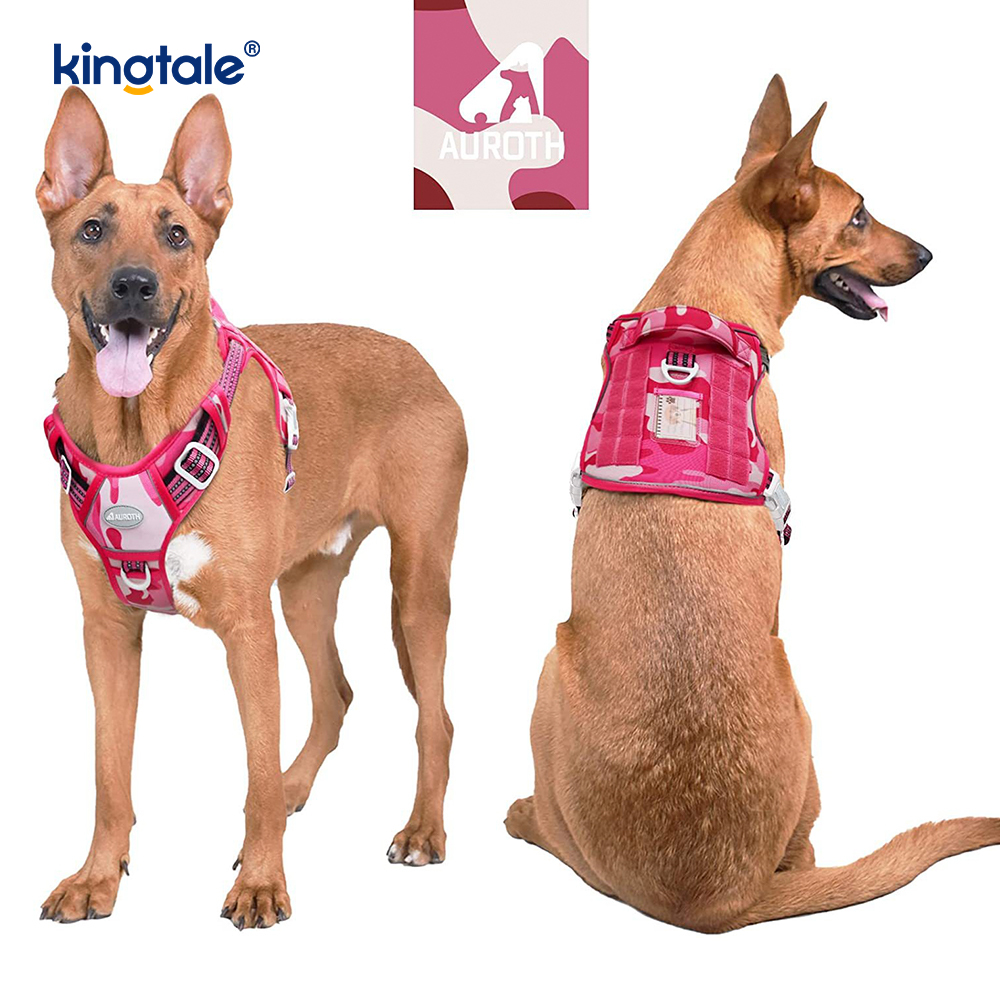 Solides, zugfreies, robustes Nylon-Hundegurt-Weste-Trainingsgeschirr für die Brust