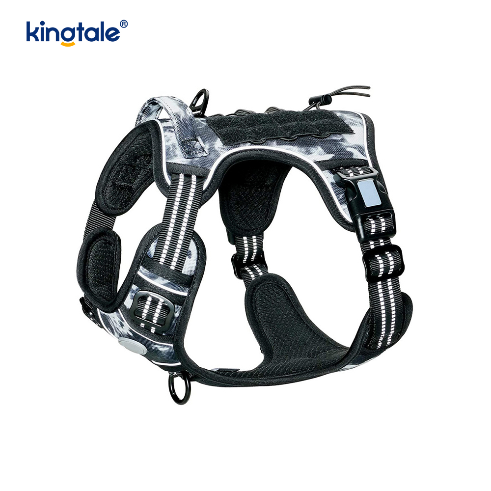 Solides, zugfreies, robustes Nylon-Hundegurt-Weste-Trainingsgeschirr für die Brust