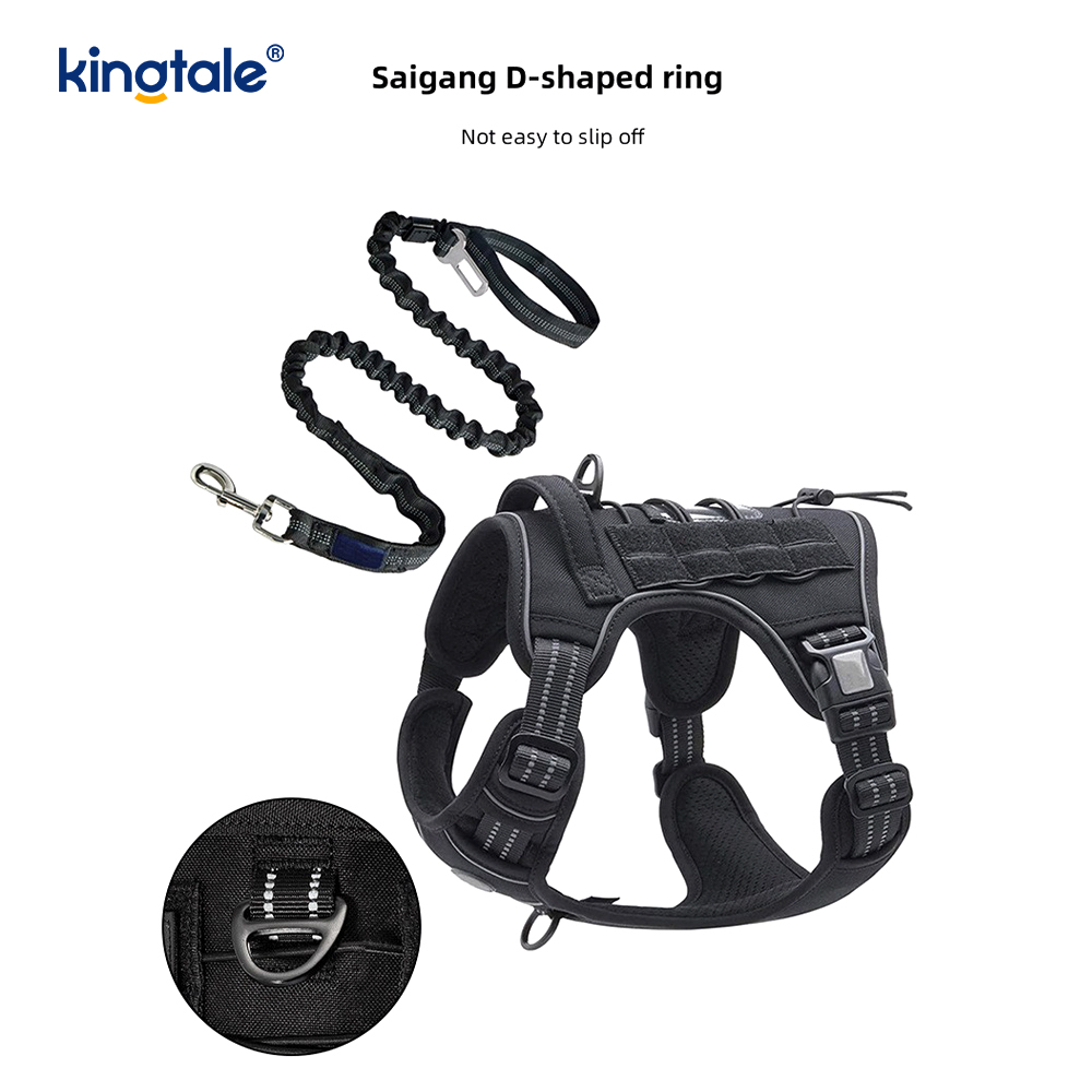 Solides, zugfreies, robustes Nylon-Hundegurt-Weste-Trainingsgeschirr für die Brust