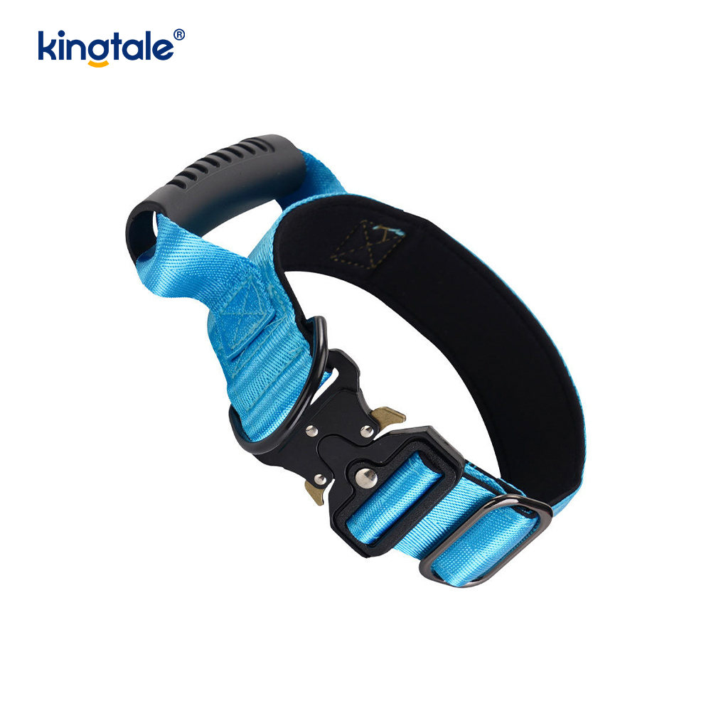 Taktisches Trainingshalsband mit Nylon-Kontrollgriff und Schnellverschluss