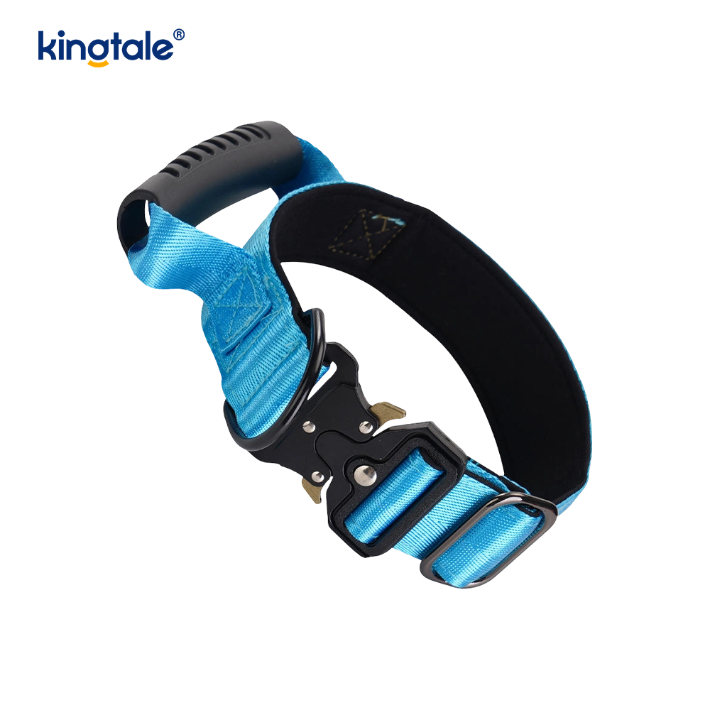 Taktisches Trainingshalsband mit Nylon-Kontrollgriff und Schnellverschluss