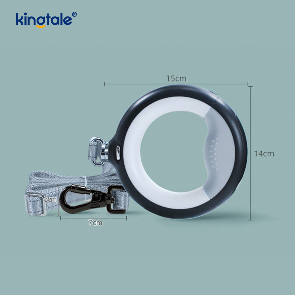 Ausziehbare Leine mit LED-Hundeleine, Zugseil aus Nylon