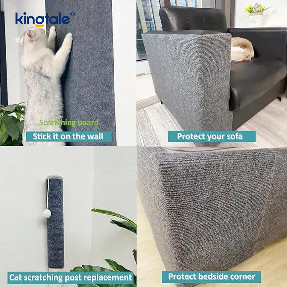 Selbstklebender Kratzteppich für Katzen zum Schutz von Ersatzpolstern und Möbeln