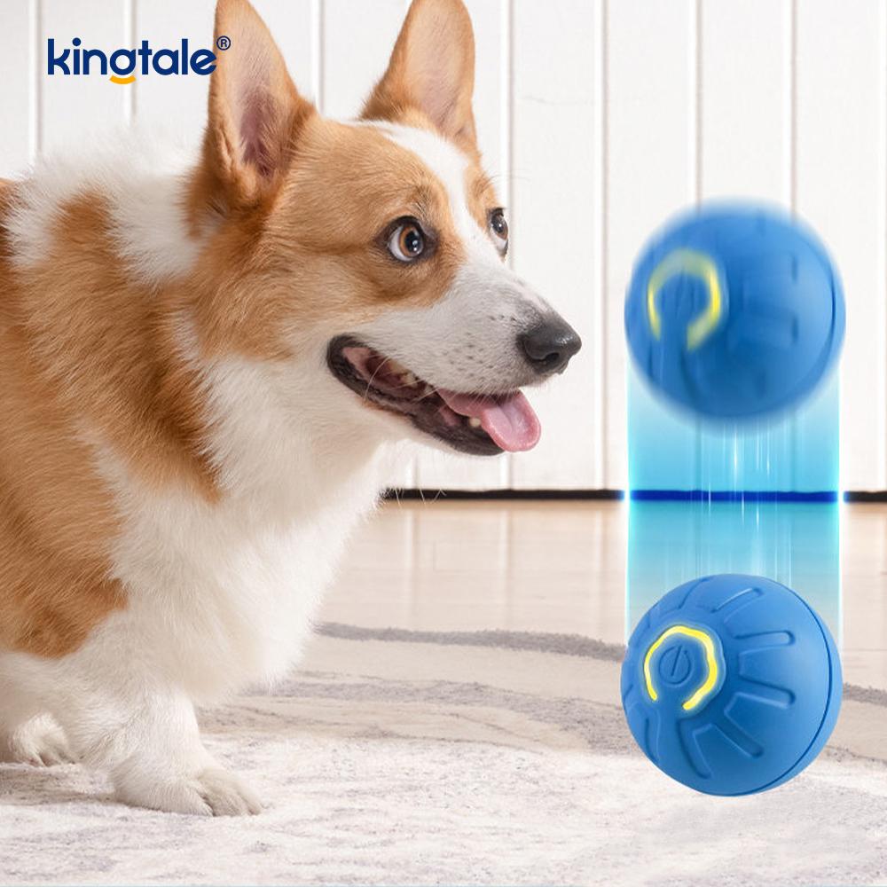 Langlebiger ferngesteuerter Hundeball, automatischer, aktiver Rollball für Hunde