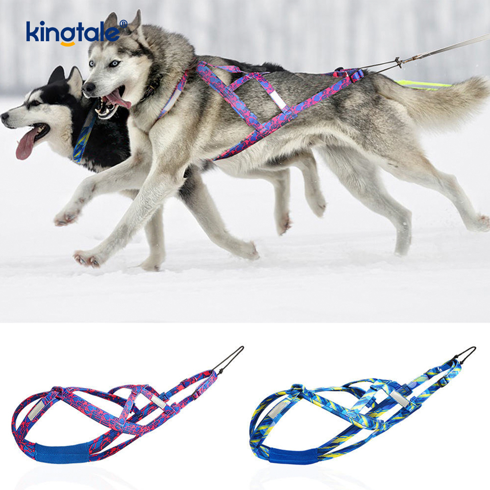 Hund zieht Husky Mushing Geschirr X Rückengeschirr für Hunde